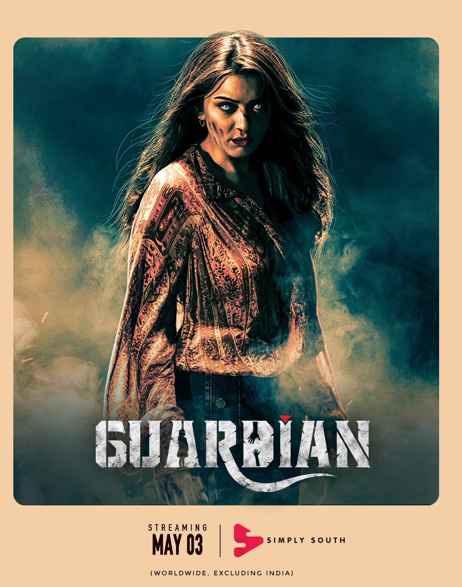 Ott Release Date Announcement ♥️ 

#Hansika's horror comedy Movie 

#Guardian  Streaming on Simply South

From May 3 worldwide, excluding India.

Starring⭐️ 
@ihansika