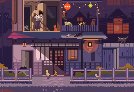 Cats🐈‍⬛#pixelart