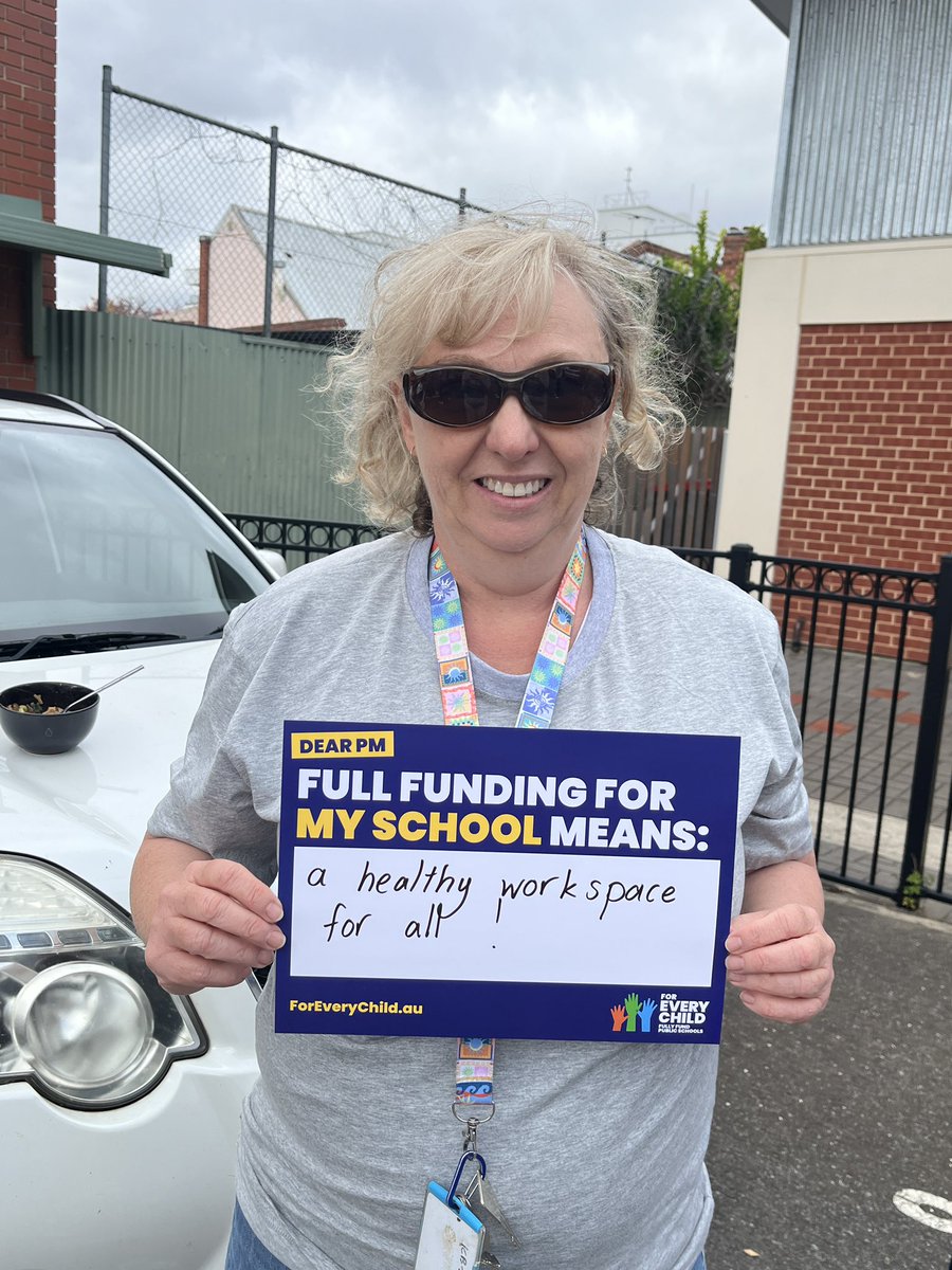 Full funding is an investment in our teachers, our schools, and our students. @AlboMP we’re counting on you. Fully fund public schools now! #auspol