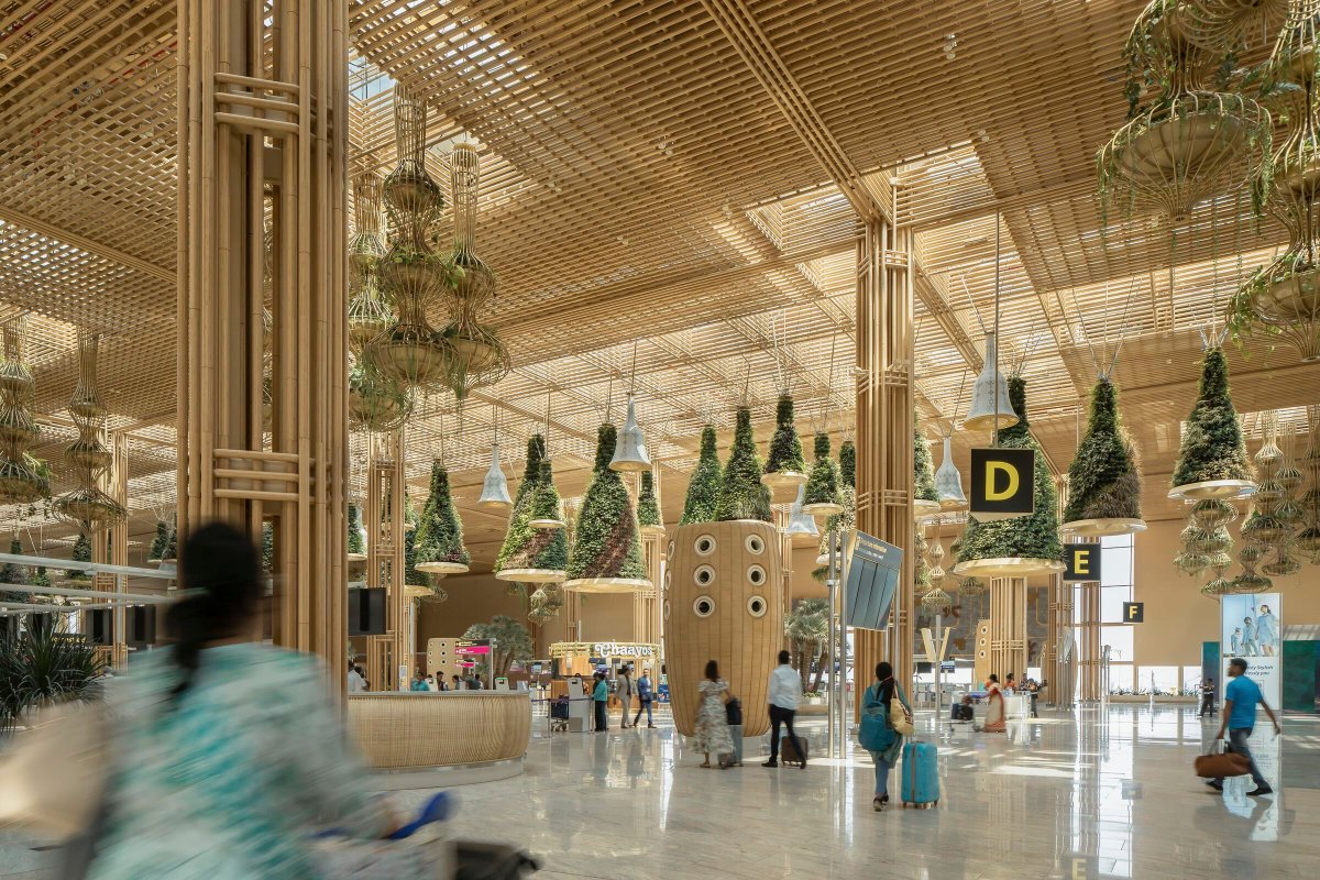 International architecture, design, and engineering firm Skidmore, Owings & Merrill (SOM) has reimagined the conventional airport experience in its design for Terminal 2 of Bengaluru’s Kempegowda International Airport. Read more: buff.ly/44qR6l9