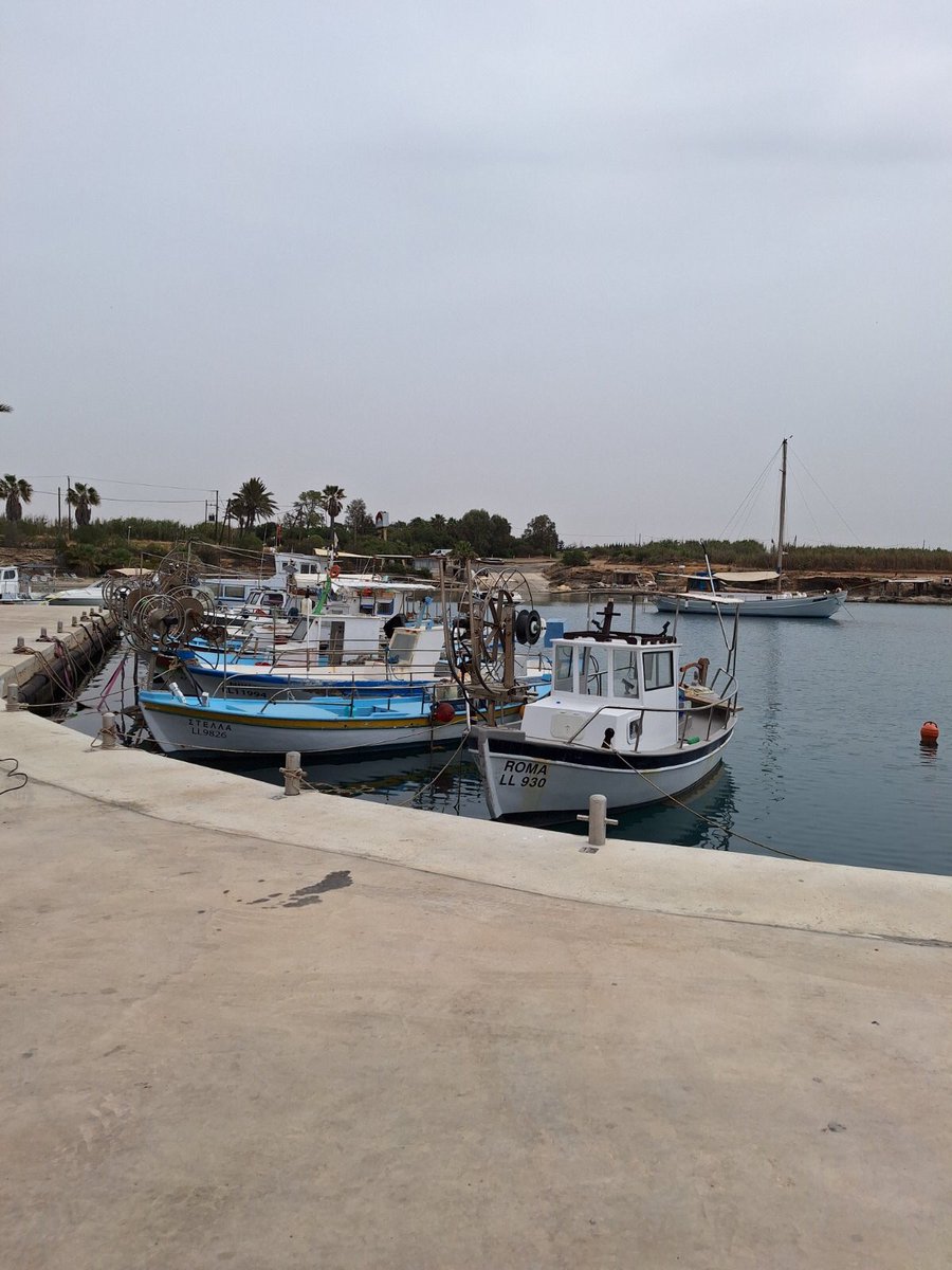 Last week Bases Administrator, AVM Peter Squires, Dhk Area Officer G Kiteos and SBAP Heads were delighted to accept an invitation from the Fisheries Dept and Ormidia community to attend the inauguration ceremony of Ormidia’s Fishing shelter. #BritishBases #Cyprus #SBAs #Fisheries