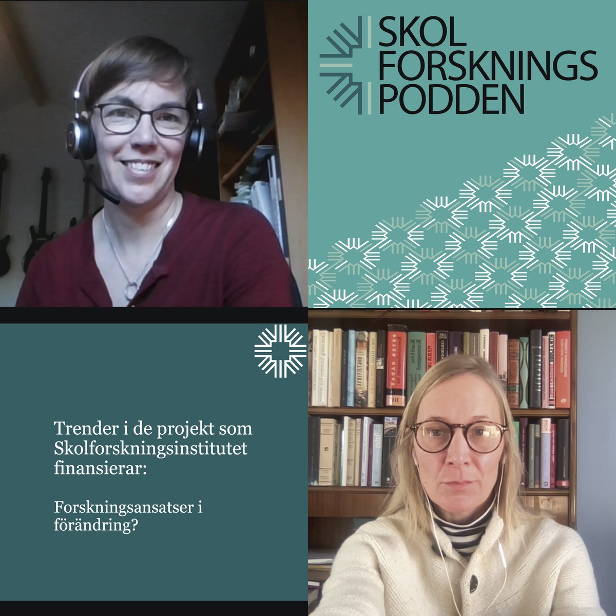 Vår utlysning av forskningsbidrag är öppen till 8 maj.  Lyssna på Skolforskningspodden! Avsnitt 28: Forskning för och med lärare och förskollärare, handlar om forskningsprofilen, forskningsdesigner och om lärares och förskollärares deltagande i projekten: skolfi.se/skolforsknings…