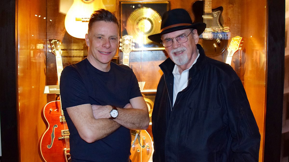 With the great #DuaneEddy. RIP. Tribute on next week's Another Country.