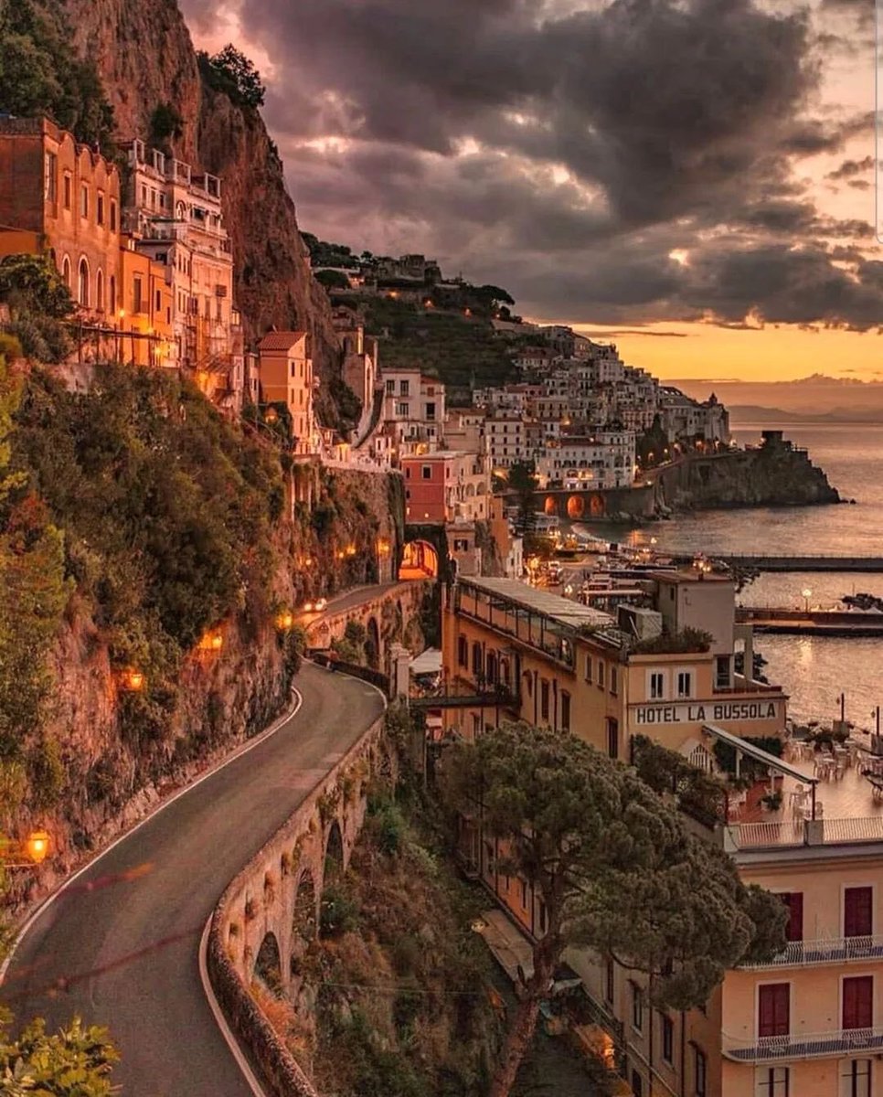Sunrise in Amalfi