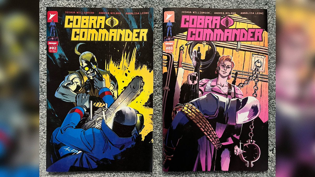 Had fun reading, Cobra Commander #2 and #3. 🐍 #GIJoe #EnergonUniverse @ImageComics