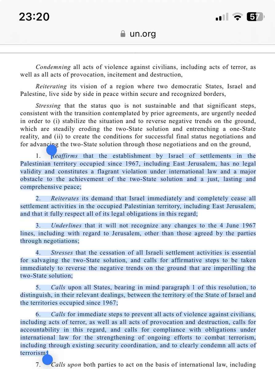 Leggete voi stessi la risoluzione ONU 2334 (2016) e capirete da soli se a dire il falso, nel caso specifico, è Boldrin o Montarini. Non fatevi raccontare frottole dalla gente. Informatevi voi stessi.