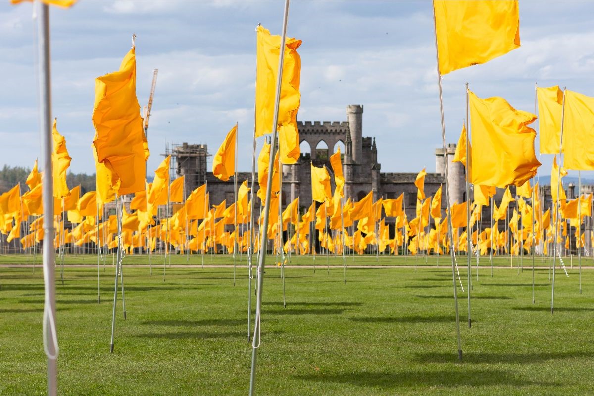 Don't miss OR at @lowthercastle - a dramatic visual art installation. On display until 6th May. orlo.uk/oaoTu