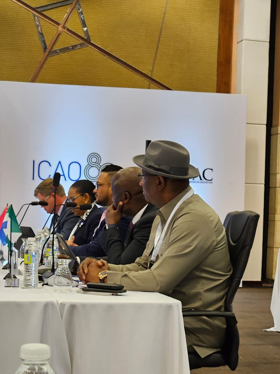 NEWS FLASH: Exploring Nigeria's Aviation Vision: Highlights from Day 2 of the ICAO @icao Global Implementation Support Symposium holding in Dominican Republic @GoDomRep At the Ministerial Roundtable Panel Discussion titled 'Building Capacity to Achieve an Effective and…