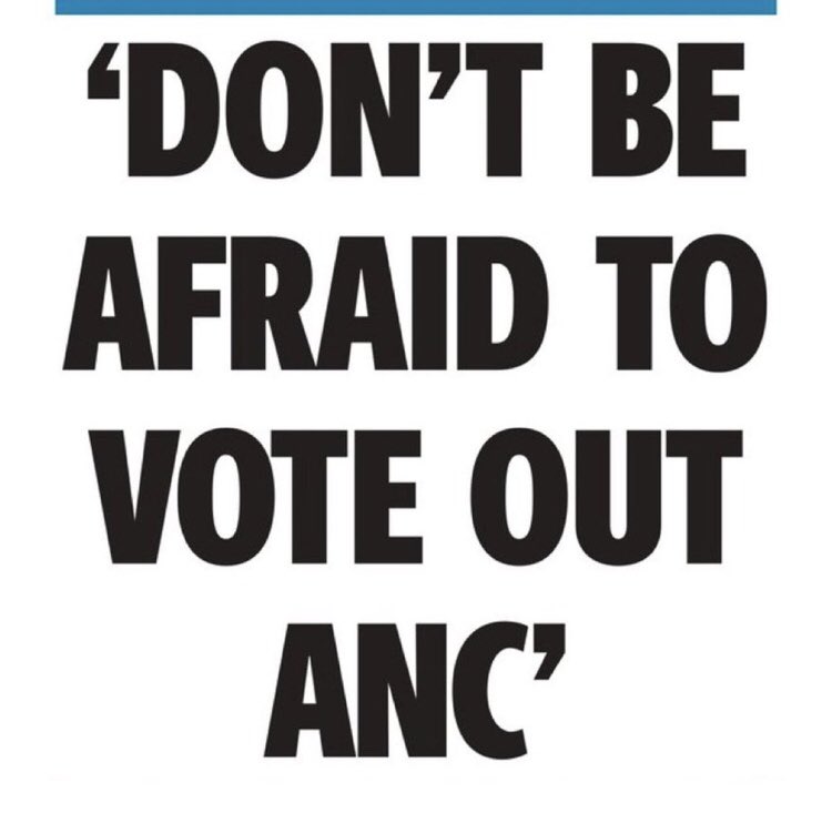 @Gentlements Make NO Mistake! We are taking the @MYANC OUT of power in 27days time!