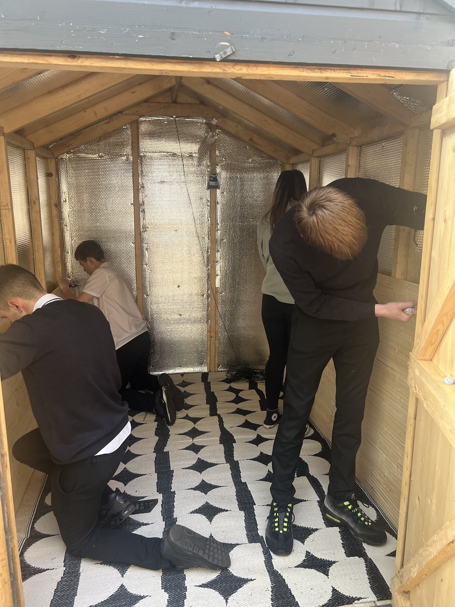 Our N5 woodworkers have been taking their practical skills out of the workshop and into the ASC garden to clad their shed 🤩 

Everyone has done an amazing job so far, and it’s great to see the S4’s enjoying putting their practical skills to use 🤩🔨🪚