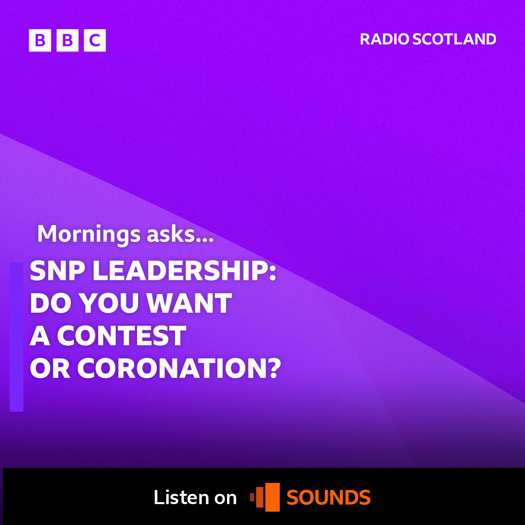 Former SNP leader John Swinney is expected to announce he’ll run for the leadership of the SNP again. The other front runner Kate Forbes and Mr Swinney held private talks yesterday. What do you want to see: a contest or a coronation?