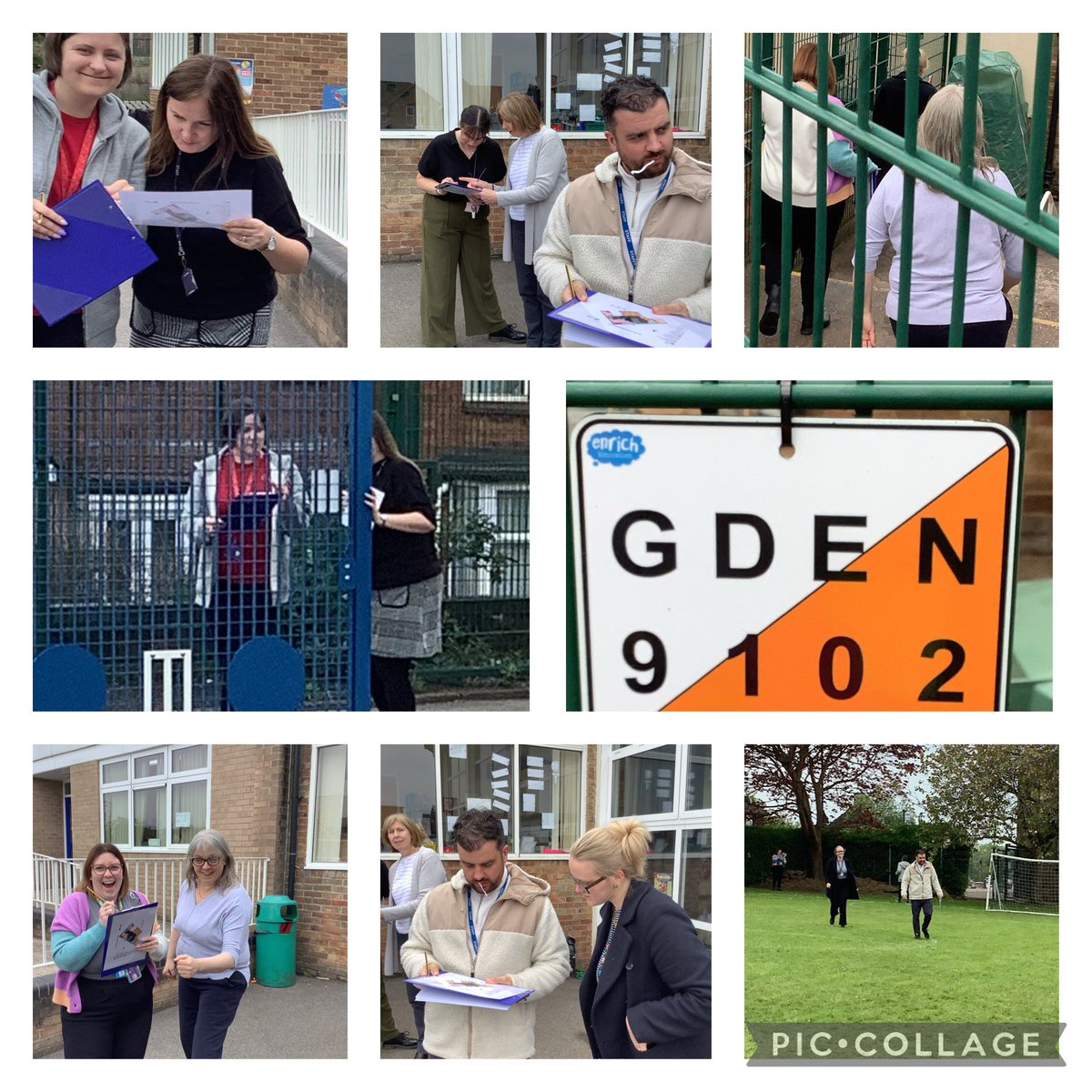 Yesterday, the teachers had a practical training session on orienteering. They worked together in pairs to solve different challenges. They had to use their oracy skills, work in cooperation with each other as well as develop their map reading skills.