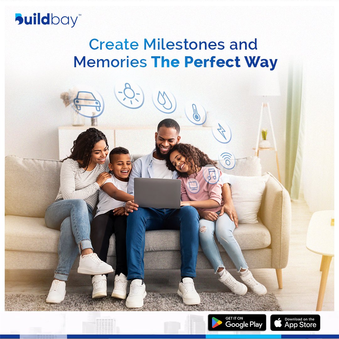 Relish in the beauty of achievement with your loved ones in the comfort of HOME. With Land Now, Pay Later, you are only a step closer to building your Dream Home. Want to know HOW? Send a DM NOW to get started. #buildbay #lnpl #landnowpaylater #proptech