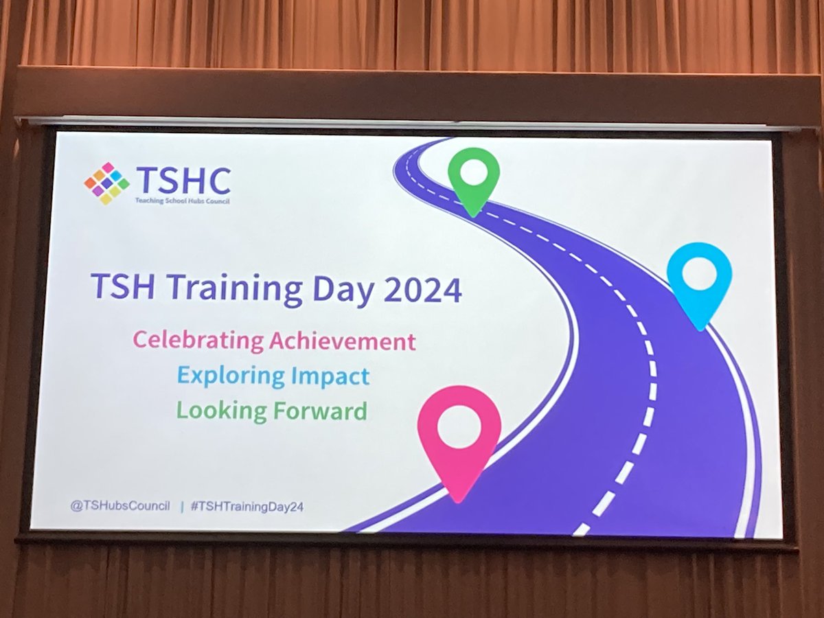 Looking forward to a day of reflection, learning and planning for the future with @TSHubsCouncil and colleagues from the 87 Teaching School Hubs