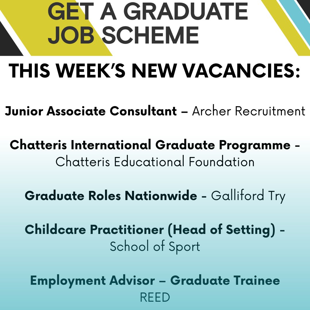 You know what Monday means...new #graduate jobs to explore on CareerHub. If you're ready to go global, we have some exciting opportunities to kickstart your career in Dublin and Hong Kong...along with some closer to home: bit.ly/4aNu8aw @uocshoutout @ChesterAlumni