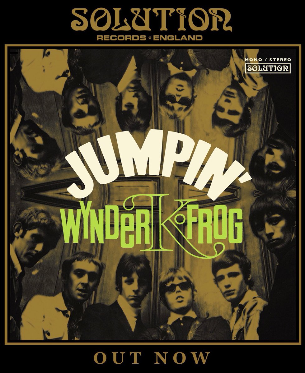 New at @SolutionRecord ...one of the best organ LP’s ever! Wynder K. Frog - Jumpin’ Featuring 14 choice cuts from 66-68 including 2 tracks previously unreleased on wax If you would like a copy please use this link solutionrecords1.bandcamp.com/merch