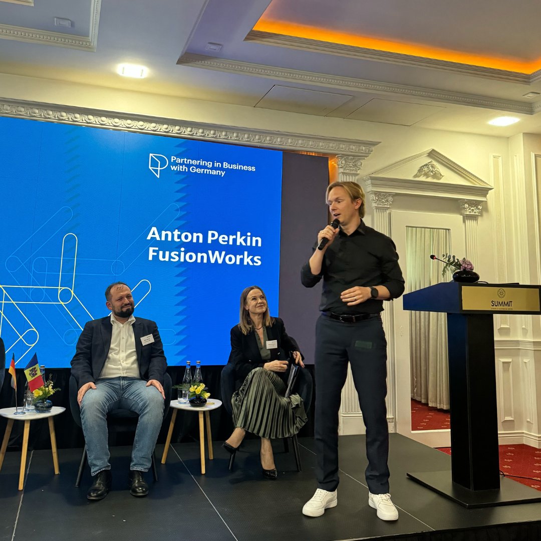 FusionWorksMD's tweet photo. 45% of FusionWorks' turnover in 2023 came from our incredible partnership with Germany!

Connect with us directly to boost your capabilities with dedicated software development teams ➡️ https://t.co/w3Q8uMo3sk https://t.co/try6PHFlYl