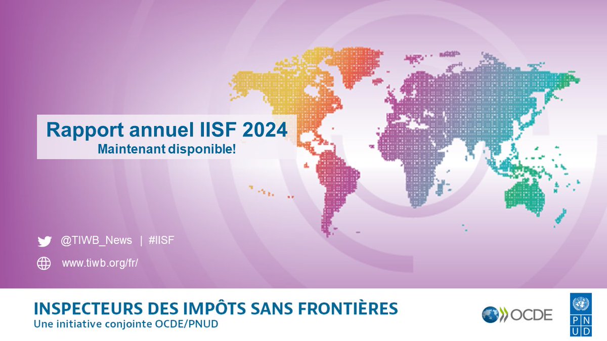 🌍 Découvrez comment #IISF soutient les pays en développement à travers des programmes d'assistance technique adaptés à leurs besoins en matière de contrôle et de délits fiscaux, d’EAR, de TVA, de l’impôt minimum mondial, etc. 🔗 Lire le rapport ➡️bit.ly/iisf-2024