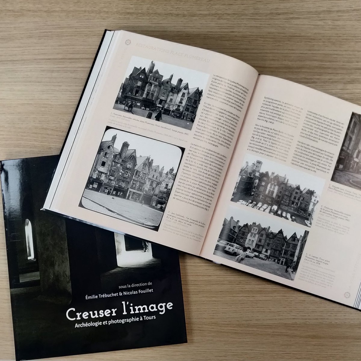 📣 #Nouveauté 📣
Creuser l'image
Archéologie et photographie à #Tours
<a href="/EmilieTrebuchet/">Trebuchet</a> &amp; Nicolas Fouillet (dir.)

🤗 Ce livre propose une visite captivante dans le Tours d'autrefois, à travers ses collections photographiques et le travail des archéologues !