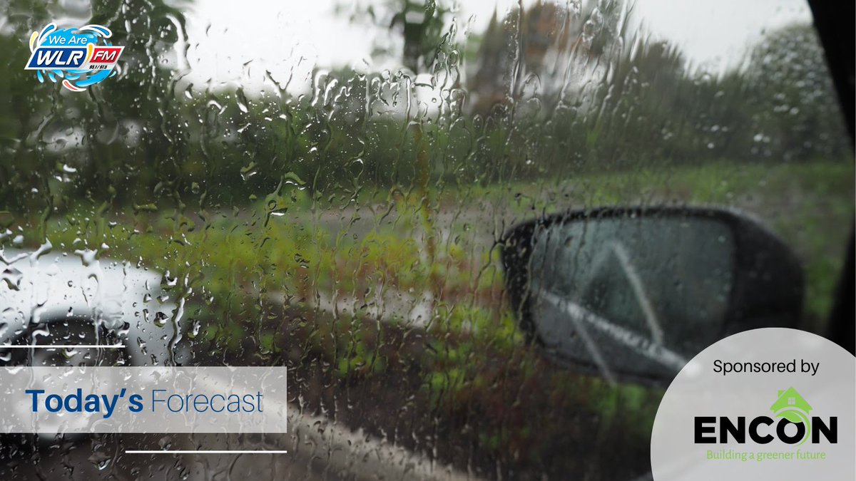 🌧️ Rather cloudy and wet this morning with bands of rain drifting across the region. The rain will linger for a time this afternoon and evening and will be heavy at times too.
 🌡️ Highest temperatures of 8 to 11 degrees.
📲 For more #WaterfordWeather see wlrfm.com/weather