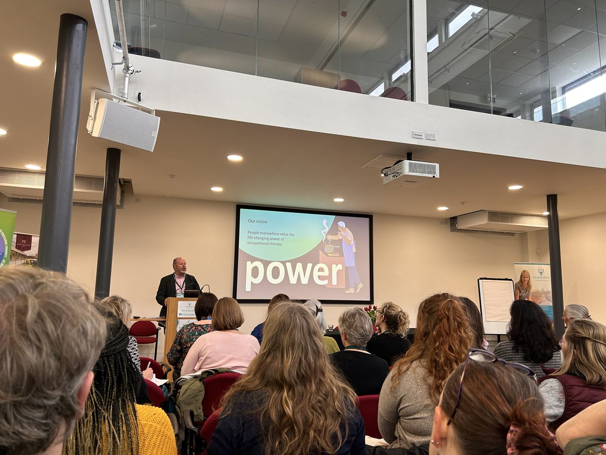 RCOT South West (@rcotsouthwest) on Twitter photo Steve Ford talking about Connection, our first speaker of the day. <a href="/theRCOT/">Royal College of Occupational Therapists</a> <a href="/RCOTSouthWest/">RCOT South West</a> Steve Ford talking about Connection, our first speaker of the day. <a href="/theRCOT/">Royal College of Occupational Therapists</a> <a href="/RCOTSouthWest/">RCOT South West</a>