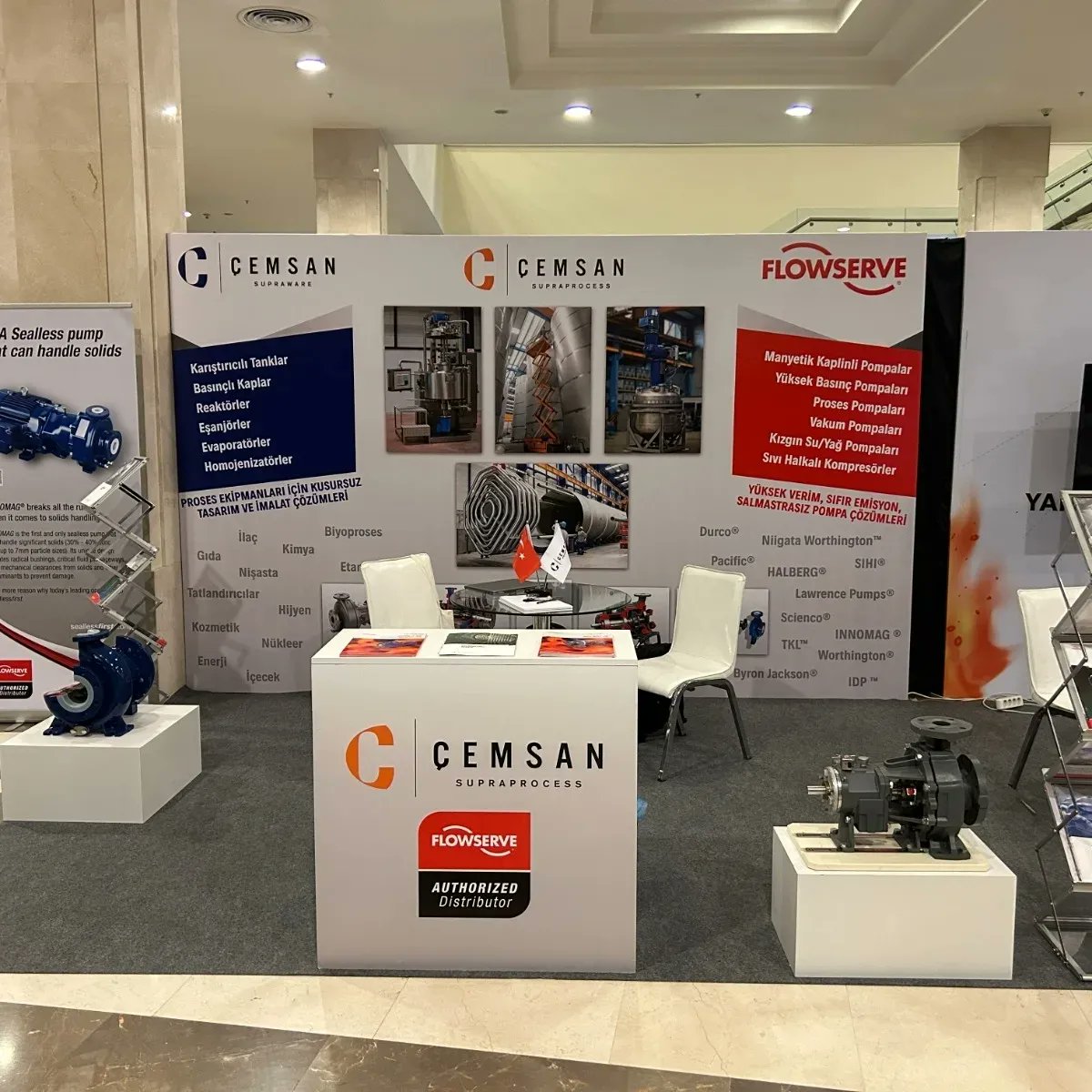 cemsansuprateam's tweet image. Tesislerde Proses Emniyeti &amp;amp; Çözümleri Sempozyumuna 2-3 Mayıs 2024 Tarihlerinde ÇEMSAN olarak katılım gösteriyoruz. 
Sizleri İstanbul Pendik The Greenpark  Otelde 23 No’lu  Standımıza Bekleriz. 

#cemsan #flowserve #tesislerdeprosesemniyeti