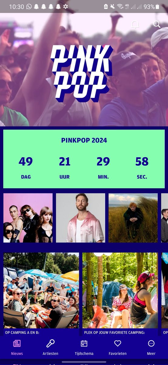 omg 50 days until pinkpop day 1