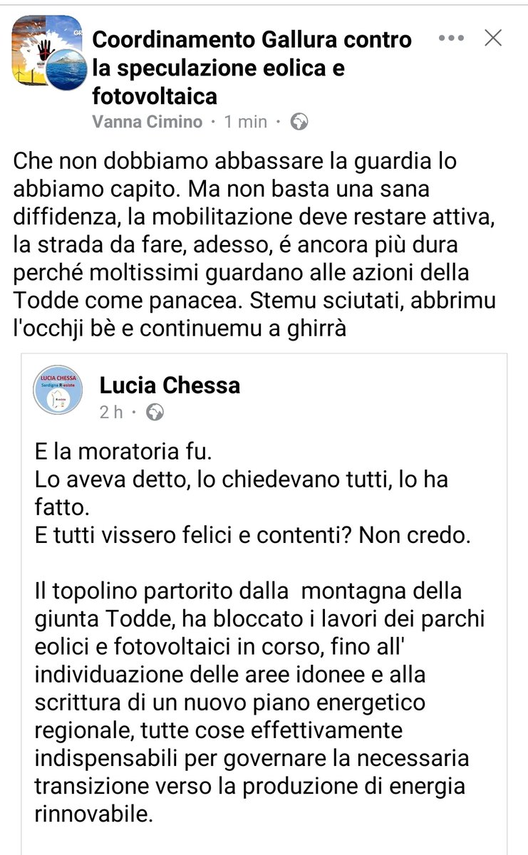 #MORATORIA
STIAMO VIGILI ED UNIOCI AI MOVIMENTI.
BUONA LETTURA