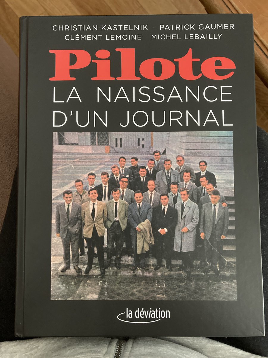 Fred Grivaud (@fredgri) on Twitter photo La lecture du moment… Pilote, la naissance d’un journal est absolument captivant et extrêmement documenté. Un indispensable.
<a href="/AssoACBD/">ACBD</a> <a href="/sceneario/">BD sceneario.com</a> <a href="/zoolemag/">ZOO le Mag</a> <a href="/cestacherbourg/">C'est à Cherbourg</a> La lecture du moment… Pilote, la naissance d’un journal est absolument captivant et extrêmement documenté. Un indispensable.
<a href="/AssoACBD/">ACBD</a> <a href="/sceneario/">BD sceneario.com</a> <a href="/zoolemag/">ZOO le Mag</a> <a href="/cestacherbourg/">C'est à Cherbourg</a>