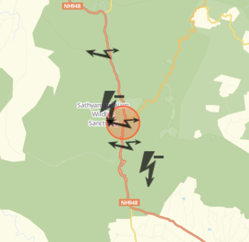 Thunderstorm in KA - TN border near Hasanur in Sathyamangalam ⛈️🌧️
#TNRains #KarnatakaRains