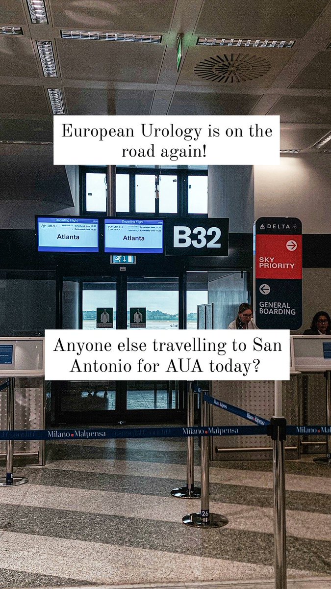 European Urology is #AUA24 bound! Will we see you there? #UroSoMe #MedTwitter