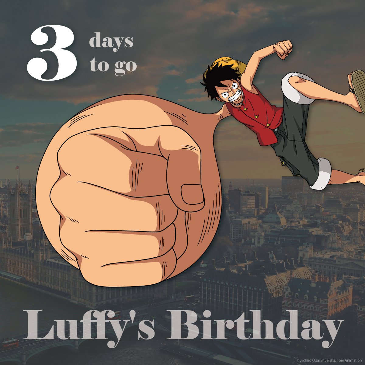 Hello London! Are you ready for May 5th? It's our Luffy's birthday!😉

Let's get together at Outernet and take part in the celebration! (FREE EVENT)
This is happening on a huge European scale this year so don't miss it!  

Also, you may win a little gift on site (the stock is…