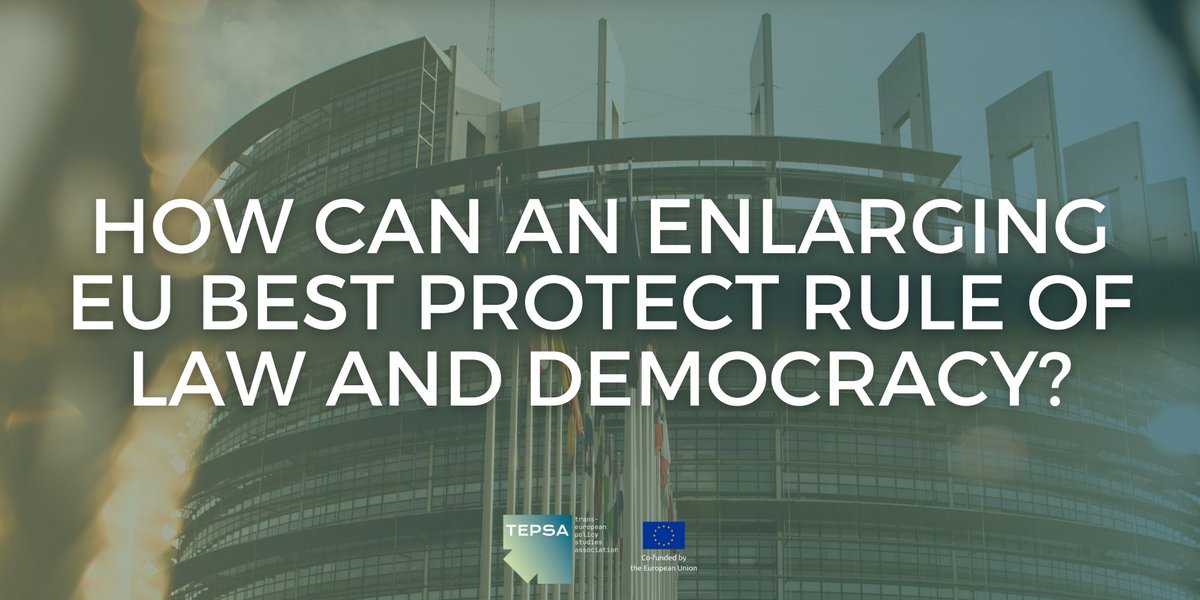 How can an enlarging EU best protect the #RuleofLaw and #democracy? That's the question we asked leading experts in the latest European Council Experts' Debrief 👉 and it's a crucial issue to explore as 🇪🇺 prepares for future #enlargement ➡️ tepsa.eu/policy-advice/…