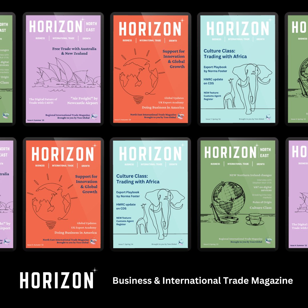 📷 Check out our Culture Class Feature, available in all issues of #HorizonMagazine: teesglobal.co.uk/horizon
Or get in touch: info@teesglobal.co.uk | 01740 618 743