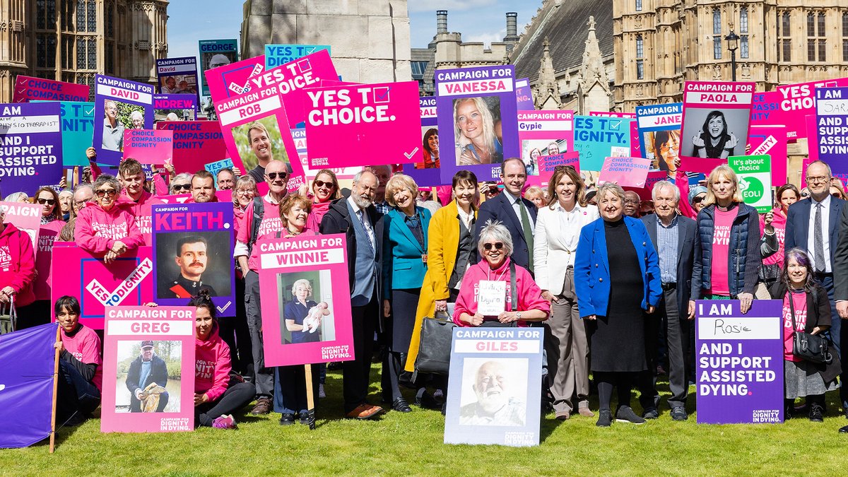 Thank you to everyone who joined us outside Parliament on Monday. More than 200,000 people signed Esther Rantzen's petition, triggering an emotional Westminster Hall debate where MPs from every major political party voiced their support for change. 🧵🧵🧵