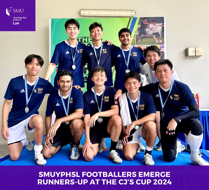 Last Saturday, our #SMUYPHSL footballers emerged runners-up after battling against some of the best teams in the legal fraternity at 2024 edition of The Chief Justice's Cup.