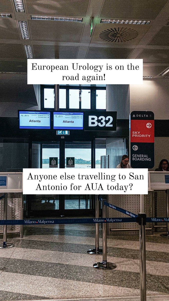 European Urology Oncology is #AUA24 bound! Will we see you there? #UroSoMe #MedTwitter