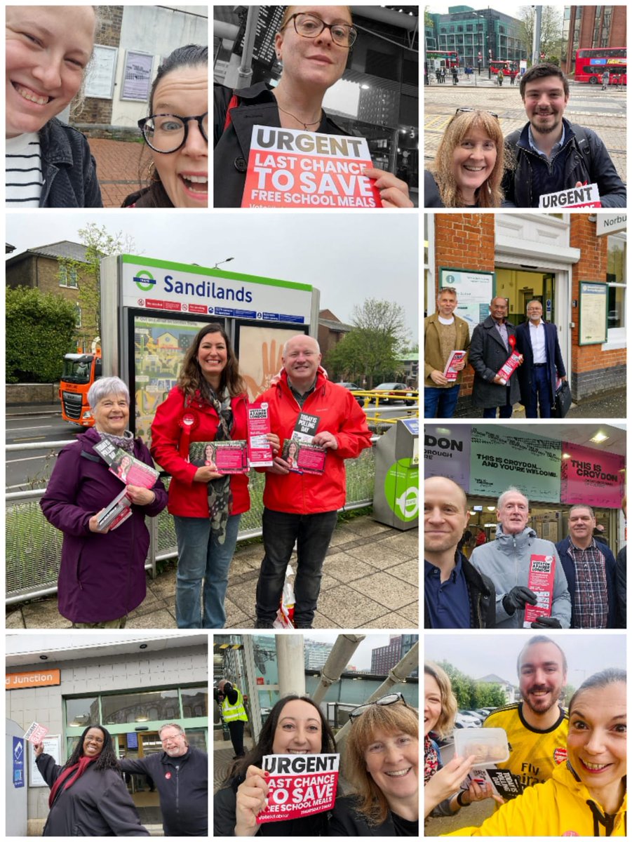 sassy_sae's tweet image. Just a few of @CroydonLabour out and about at our many transport hubs  @SadiqKhan #VoteLabour #LondonMayor