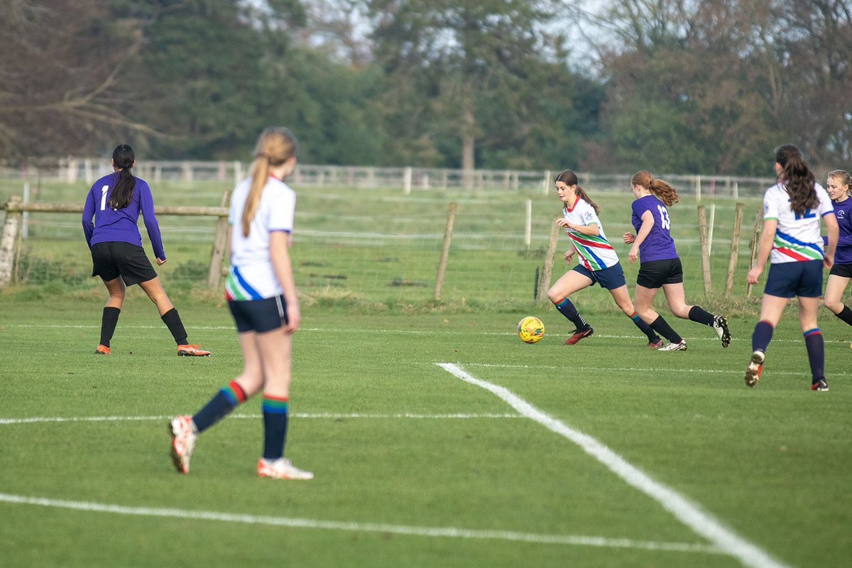 🤩 Good Luck to the Girls Football U15 squad who take on Surbiton High School today in the ISFA Final! 📍 The game will take place at Hertfordshire FA County Ground at 18:00.