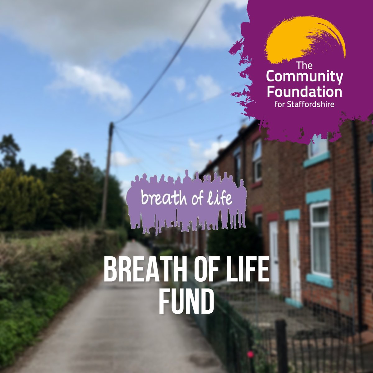 Grants are available to support North Staffordshire residents with respiratory-related illnesses. Funding is open to both individuals and community groups. Apply online via: staffordshire.foundation/grants/breatho… #CFStaffs #GiveStaffordshire
