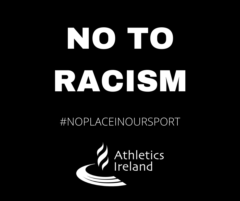 ⚠️There is no place for racism in our sport or society. Don’t scroll by when you see it on a screen⤵️ 1️⃣Screenshot 2️⃣REPORT to the social media platform. 3️⃣DELETE the post, BLOCK whoever posted it. 4️⃣Report to ireport.ie - Athletics Ireland #NoPlaceInOurSport