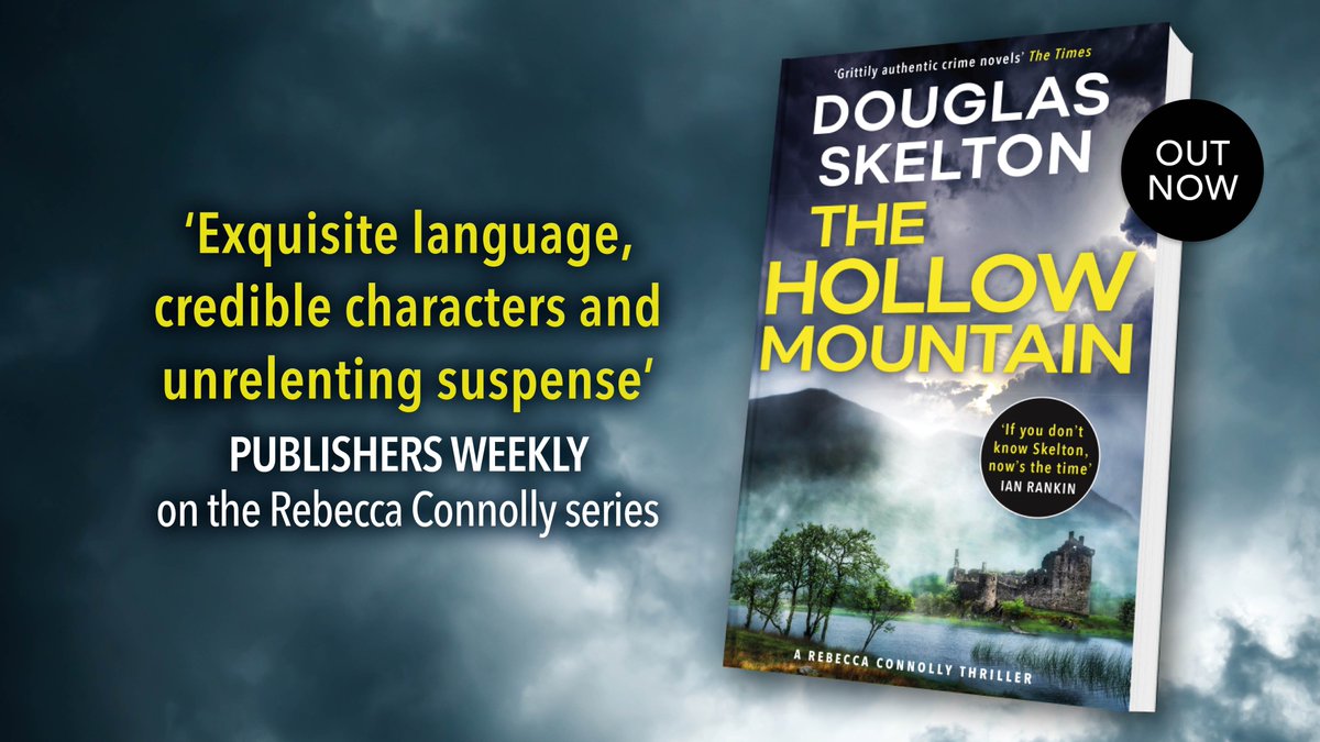 The latest Rebecca Connolly thriller by @DouglasSkelton1, The Hollow Mountain, is published TODAY with @PolygonBooks! 'If you don't know Skelton, now's the time.' - @Beathhigh. birlinn.co.uk/product/hollow…