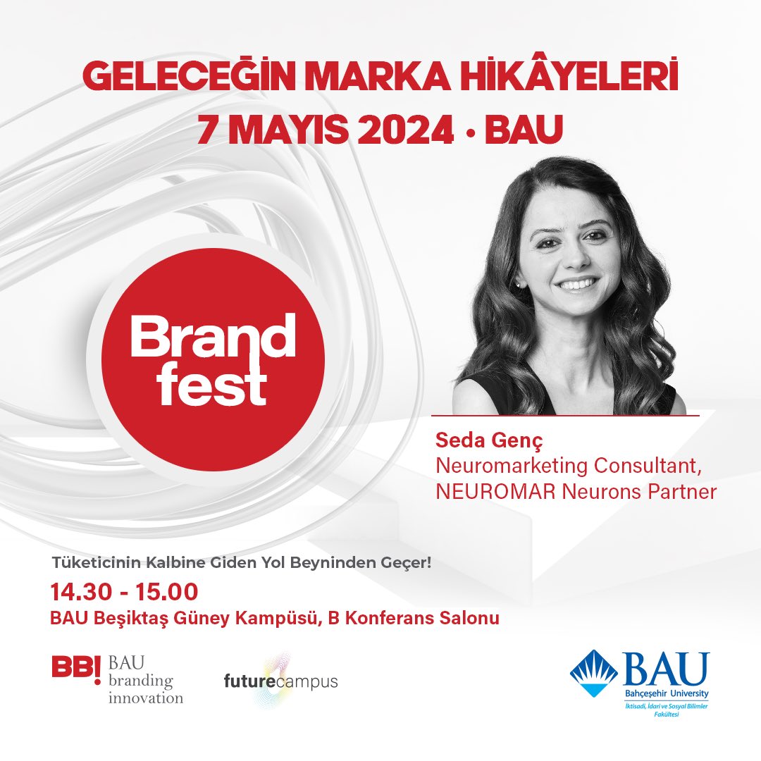 🌟 Nöropazarlama alanında yaptığı çalışmalarla ülkemize ilk uluslararası ödülü getiren ve 2021’de “Yılın Kadın Solo Girişimcisi” olarak ödül kazanan Sayın Seda Genc <a href="/sitasg/">Seda Genç</a> 7 Mayıs’ta BrandFest Geleceğin Marka Hikayeleri Zirvesi’nde bizlerle olacak⭐️