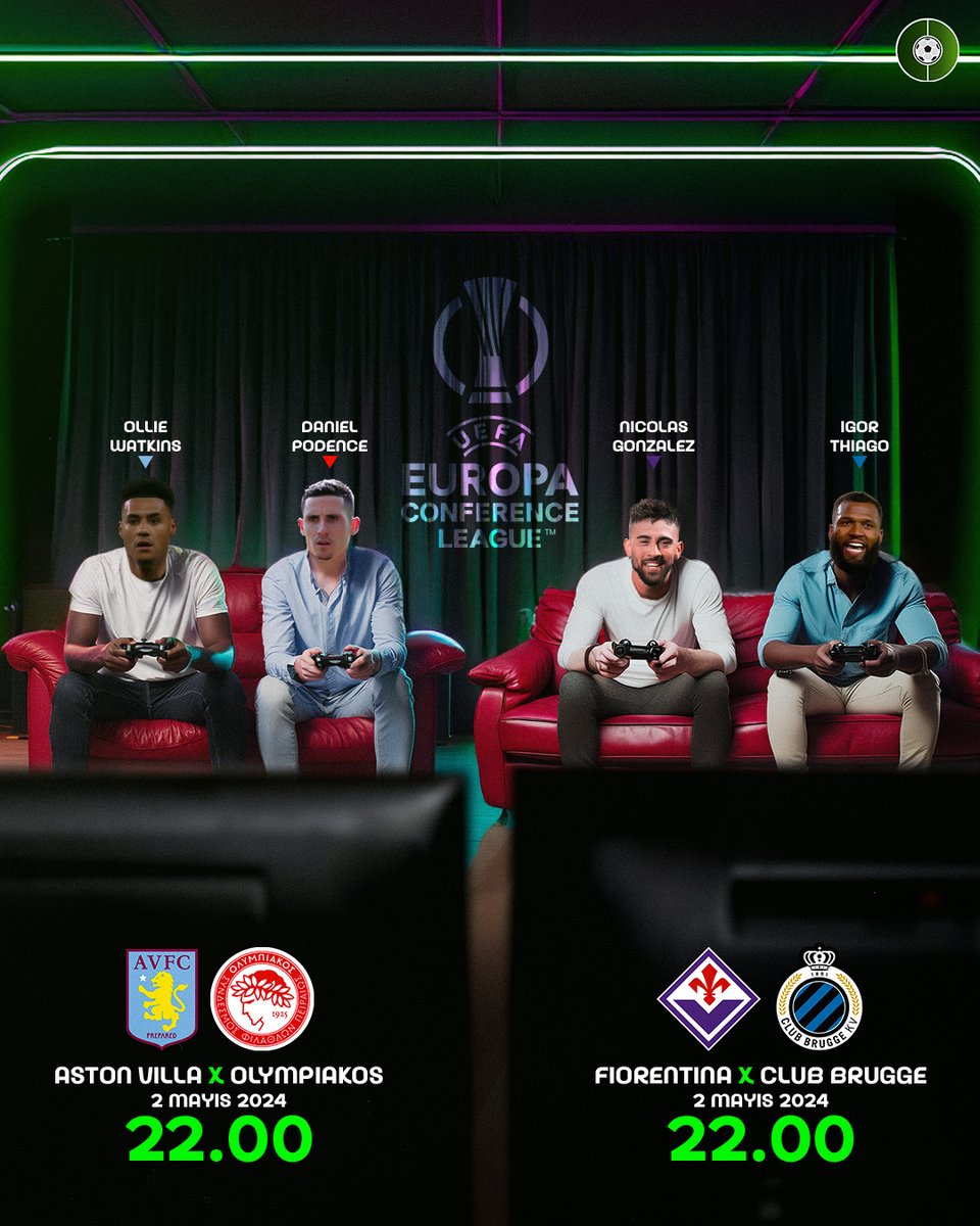 🏆 UEFA Konferans Ligi'nde yarı final heyecanı başlıyor. 

⚽ Sizce final için hangi takımlar favori?