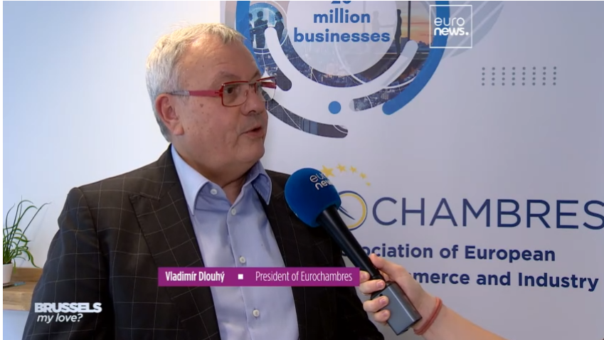 Eurochambres (@eurochambres) on Twitter photo As the 2019-2024 <a href="/Europarl_EN/">European Parliament</a> term concluded with a flurry of key plenary votes, our President <a href="/VladimirDlouhy/">Vladimír Dlouhý</a> reflected on whether #MEPs did a good job for businesses on <a href="/euronews/">euronews</a> #BrusselsMyLove hosted by <a href="/MeabhMcMahon/">Méabh Mc Mahon</a> with
<a href="/jduch/">Jaume Duch</a> & <a href="/DeirdreCluneMEP/">Deirdre Clune</a>
➡bit.ly/3WoWEKJ As the 2019-2024 <a href="/Europarl_EN/">European Parliament</a> term concluded with a flurry of key plenary votes, our President <a href="/VladimirDlouhy/">Vladimír Dlouhý</a> reflected on whether #MEPs did a good job for businesses on <a href="/euronews/">euronews</a> #BrusselsMyLove hosted by <a href="/MeabhMcMahon/">Méabh Mc Mahon</a> with
<a href="/jduch/">Jaume Duch</a> & <a href="/DeirdreCluneMEP/">Deirdre Clune</a>
➡bit.ly/3WoWEKJ