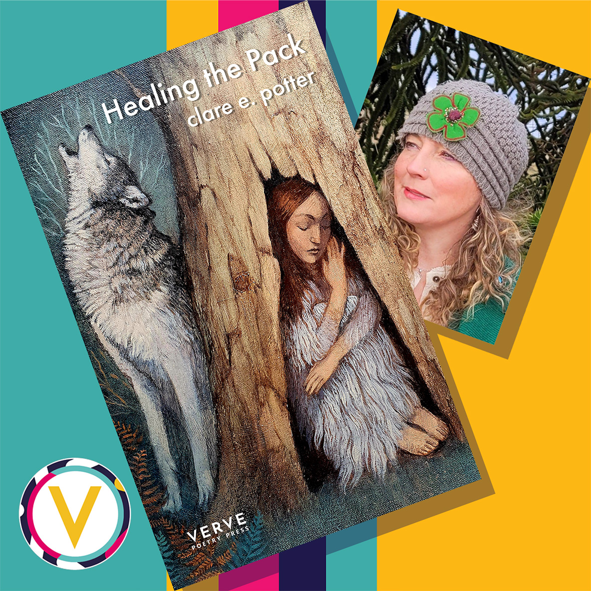 HAPPY PUBLICATION DAY to the lovely @clare_potter who's wonderful collection #HealingThePack is officially published today! 'A moving and beautiful collection' (@ZoeBrigley) of family, landscape, suffering and strength. tinyurl.com/2277dm76