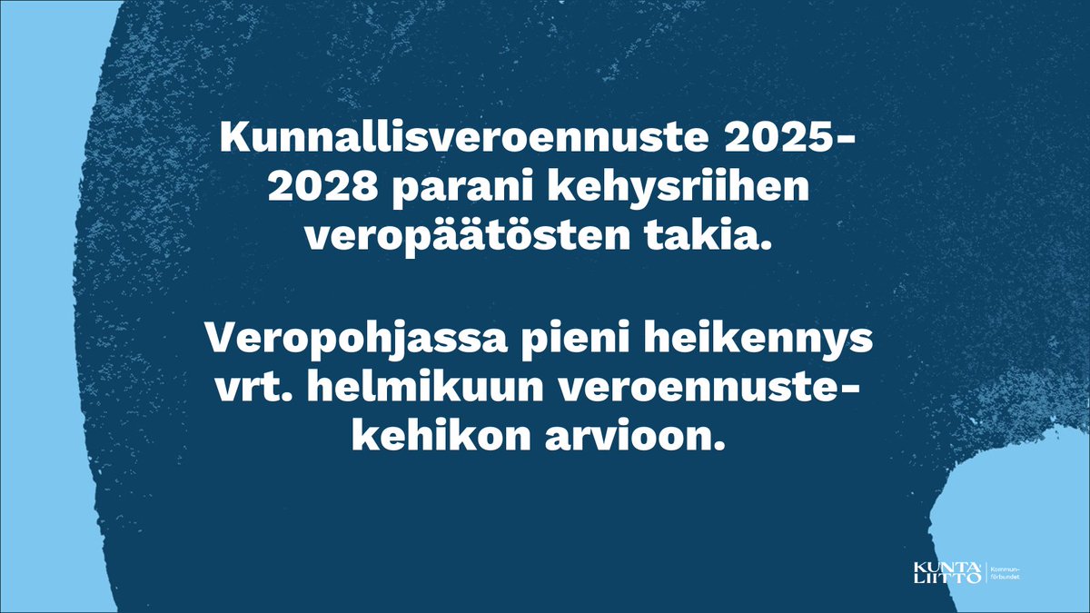 Kuntakohtaiset verokehikot ovat nyt perillä tilaajilla! Työkalu oman kunnan veroennusteen laadintaan on nyt kullan arvoinen, sillä #kehysriihi'päätökset muuttivat verovähennyksiä rutkasti. #kunnat 👇 kuntaliitto.fi/talous-ja-elin…