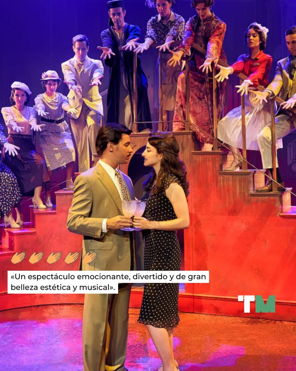 RECOMENDACIÓN - 👏👏👏👏👏 «Un espectáculo emocionante, divertido y de gran belleza estética y musical», dice <a href="/AliciaPuenteC/">Alicia Puente</a> sobre 'El tiempo entre costuras, el musical'👗 que sigue cosechando éxitos en el <a href="/TeatroLaLatina/">Teatro La Latina</a>, de <a href="/_PENTACION_/">Pentación</a> . Tus entradas👉bit.ly/3TWBF0G