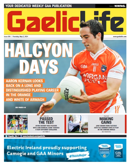 The latest edition of Gaelic Life is out now. Three big reads with Aaron Kernan, Jane Adams and Maggie Farrelly....and much, much more Epaper: edition.pagesuite-professional.co.uk/html5/reader/p…