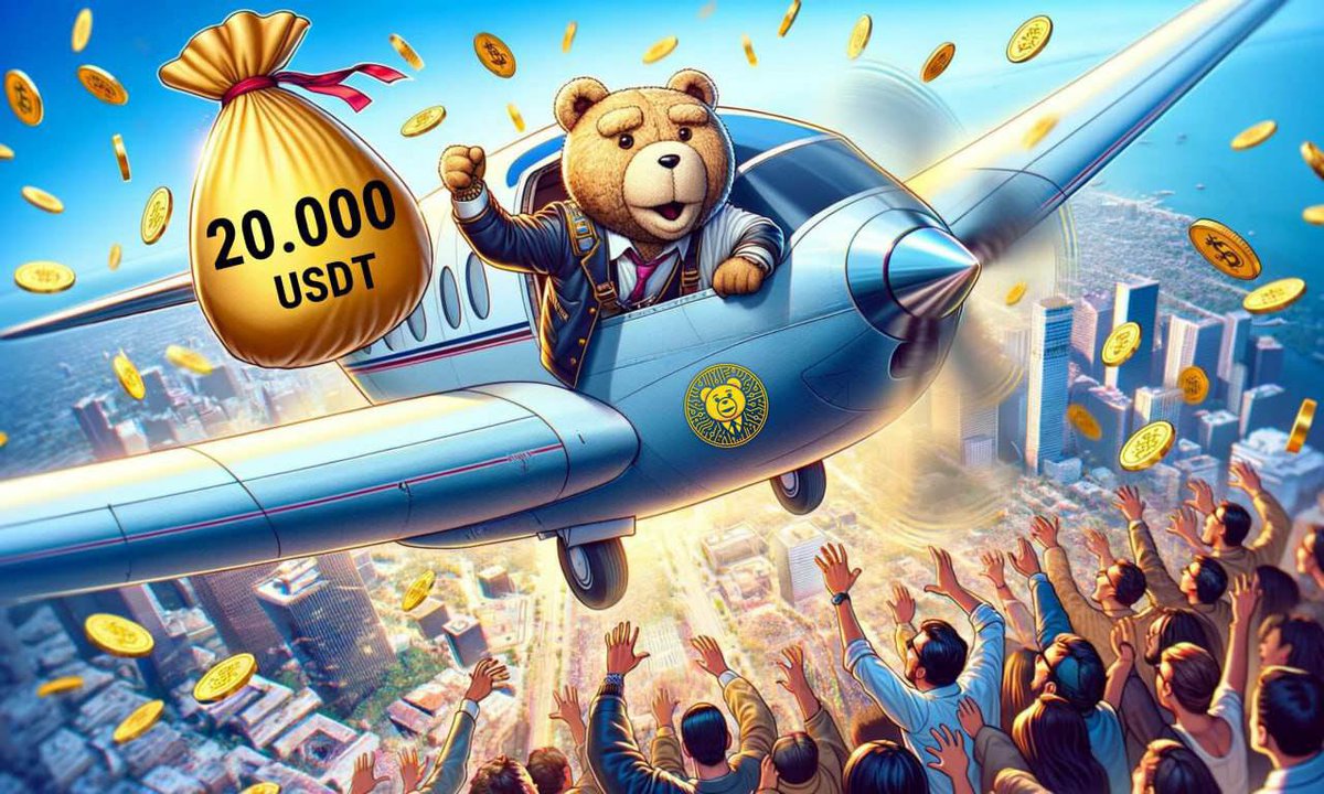 🎁 Ted AI Airdrop is now Live 🌥️ Total Pool: $20,000 in TED 👥 Referral: Top 20 Referrers will share $2,000 in TED 🌟 Rating: ⭐⭐⭐⭐⭐ 🏆 Winners: All Valid Participants 📘 Airdrop Page- t.me/TedAIAirdropBot #Airdrop #TedAI #AirdropAuditors #Airdrops